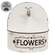 Distressed White Spigot Wall Planter