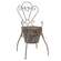 Metal Garden Chair Planter