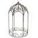 Metal Ornate Birdcage Planter