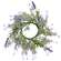 Golden Trumpet & Lavender Candle Ring - 3-1/4 In