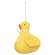 Yellow & White Gingham Checked Stuffed Baby Duck, #CW5048