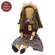 Mara Doll with Button Wreath