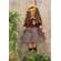 Mara Doll with Button Wreath