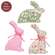 3 Set - Mixed Vintage Floral Pattern Bunny Sitters