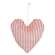 Stuffed Chenille Valentine Heart Ornament - 3 Asstd., CW5068
