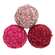 Valentine Chenille Wrapped Bowl Filler - 2.5" - 3 Asstd.