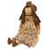 Vintage Rosie Blooms Doll with Button Necklace