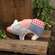 Patchwork Pig Pillow