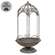 Metal Ornate Birdcage Planter