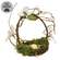 Mossy Dogwood Blossoms Bird Nest Basket