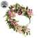 Blushing Butterfly Garden Garland - 4 Ft.