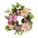 Blushing Butterfly Garden Candle Ring - 6.5"