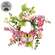 Blushing Butterfly Garden Candle Ring - 3"
