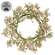 Blushing Blessed Clover Candle Ring - 6-1/2 In