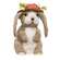 Flower Hat Sisal Bunny