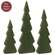 3 Set - Distressed Wooden Chunky Christmas Tree Sitters