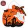 Happy Halloween Pumpkin Town Hanger