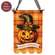 Happy Halloween Vintage Pumpkin Witch Halloween Hanger