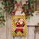 Layered Wooden Vintage Merry Christmas Santa Hanger