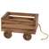 Natural Wooden Wagon With Jute Handle