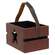 Red Wooden Star Cutout Crate With Handle