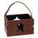 Red Wooden Star Cutout Crate With Handle