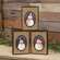Layered Winter's Night Snowman Burlap Box Sign - 3 Asstd.