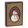 Layered Winter's Night Snowman Burlap Box Sign - 3 Asstd.