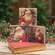 Vintage Santa Portrait 4" Square Block - 3 Asstd.