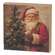 Vintage Santa Portrait 4" Square Block - 3 Asstd.
