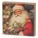 Vintage Santa Portrait 4" Square Block - 3 Asstd.