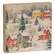 Snowy Vintage Village 4" Square Block - 3 Asstd.
