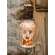 Distressed Metal Jack O'Lantern Luminary