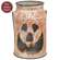 Distressed Metal Jack O'Lantern Luminary