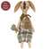 Huck Bunny Doll with Tulip, #CW5033