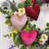 Stuffed Chenille Valentine Heart Ornament - 3 Asstd., CW5068