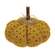 Mossy Mustard Polka Dot Pumpkin
