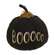 Black Boo Pumpkin - 5.5"H