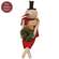 Corbin Snowman Doll With Pine Wreath