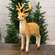 Felted Standing Deer, 20"H