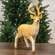 Felted Standing Deer, 16.5"H