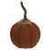 Stuffed Mossy Top Round Orange Pumpkin - 6" Dia.