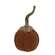 Stuffed Mossy Top Round Orange Pumpkin - 4" Dia.