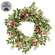 New Growth Blooms & Eggs Wreath - 18 In