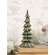 Resin Glittered Christmas Tree - 8"H