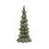 Resin Glittered Christmas Tree - 8"H