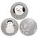 Scattered Snowman & Snowflake Decorative Ball - 4" - 3 Asstd.