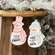 Cozy Pastel Snowman Ornament - 2 Asstd.