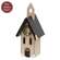 Distressed Wooden Snowy Christmas Church - 8"H