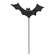 Spooky Halloween Bat Silhouette Planter Stake